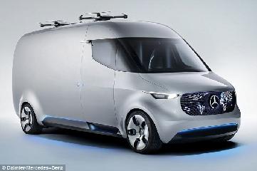奔驰与Matternet合作推出物流概念车Vision Van，智能商用车+无人机物流的时代要来了？