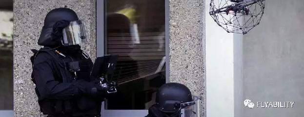 法国反恐特种部队RAID采用瑞士防冲撞无人机ELIOS