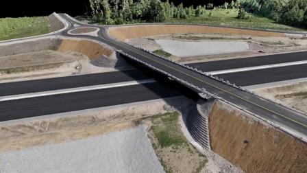 Wingtra无人机 公路检测 三维模型