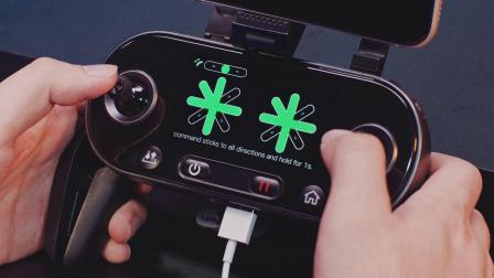 道通智能Autel EVO II无人机 教学视频-摇杆校准