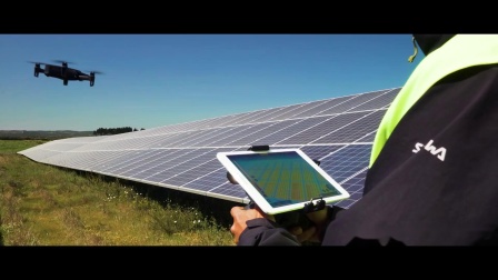 派诺特 ANAFI 热成像无人机检查建筑物和电力设施