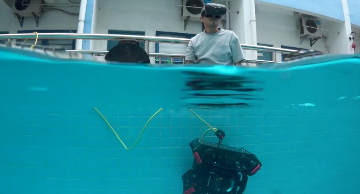 深圳鳍源科技禅ZEN1影视制作专用水下无人机J介绍（FIFISH PRO ZEN1）