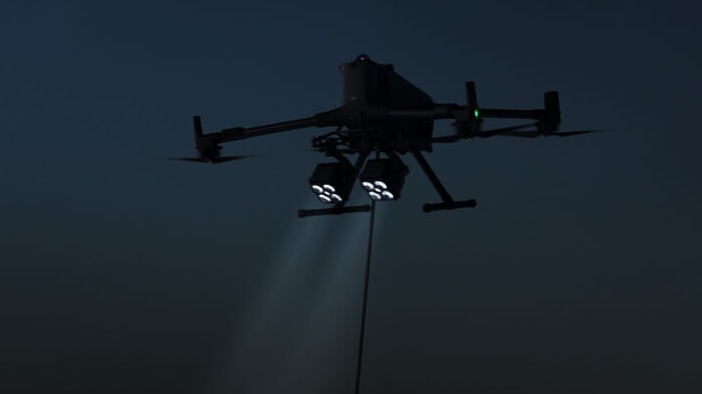 DJI大疆 禅思 S1 大型无人机探照灯
